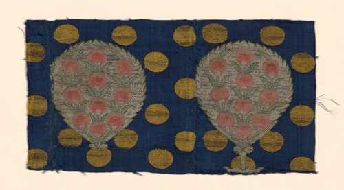 Fragment (Dress Fabric), Iran, 18th century. Creator: Unknown.