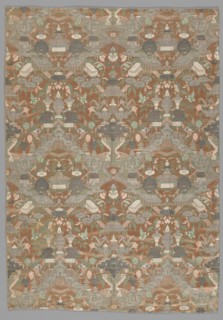 Length of Woven Silk, Netherlands, 1730s. Creator: Unknown.