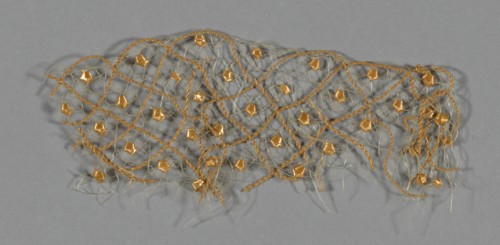 Fragment (Bonnet Trim), Europe, 1840/50. Creator: Unknown.