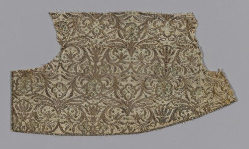 Portion of Dress for a Madonna Statue, Spain, 18th century. Creator: Unknown.