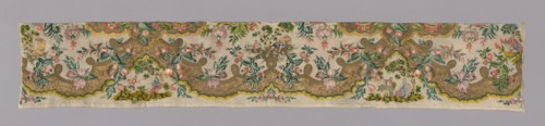Border of a Valance, Spain, 18th century. Creator: Unknown.