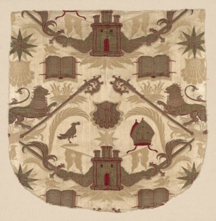 Hood from Cope, Spain, 17th century. Creator: Unknown.