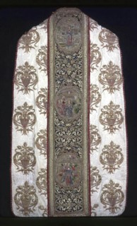 Chasuble with Orphrey Bands, Seo de Urgel, 16th century. Creator: Unknown.