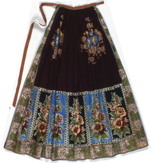 Apron, Switzerland, 1800/25. Creator: Unknown.