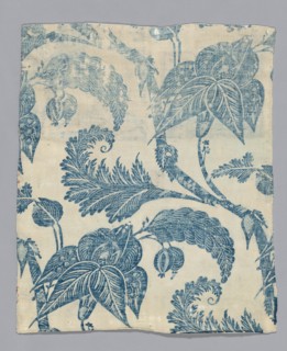 Fragment, United States, 1750/75. Creator: Unknown.