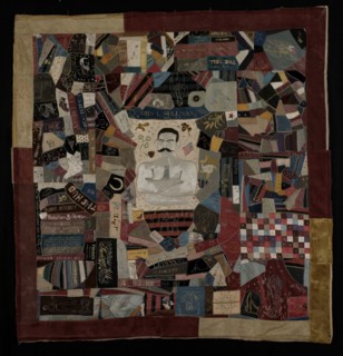 John L. Sullivan Quilt, Illinois, c. 1890. Creator: Unknown.