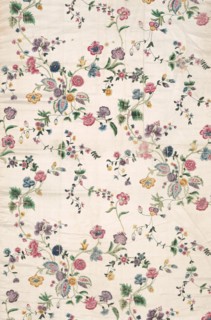 Length of Painted Silk, China, Qing dynasty (1644-1911), 1740-60. Creator: Unknown.