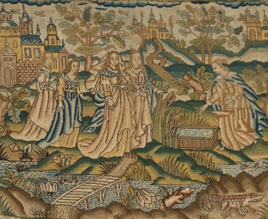 Religious picture, England, 17th century. Creator: Unknown.