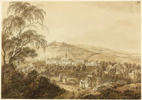 Herrenhut in Saxony, 1754/1816. Creator: Adrian Zingg.