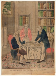 The Prodigal Son Receiving His Patrimony, n.d. Creator: Amos Doolittle.