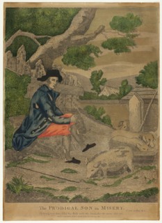 The Prodigal Son in Misery, n.d. Creator: Amos Doolittle.