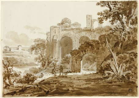 Landscape with Roman Ruins, n.d. Creator: Andrew Wilson.