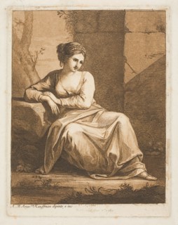 The Muse, 1766. Creator: Angelica Kauffman.