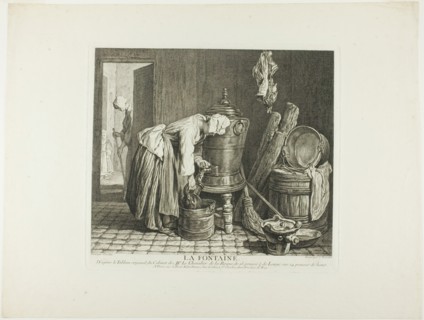 The Fountain, 1739. Creator: Charles Nicolas Cochin.