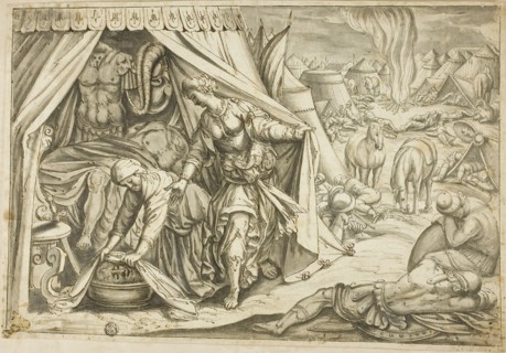 Judith and Holofernes, n.d. Creator: Joannes Stradanus.
