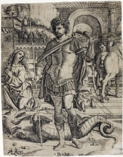 Saint George, 1506. Creator: Benedetto Montagna.