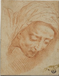Woman's Head, n.d. Creator: Bernardino Poccetti.