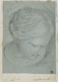 Sculpted Female Head, n.d. Creator: Ciro Ferri.