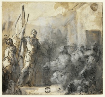 David and Abigail, n.d. Creator: Domenico Mondo.
