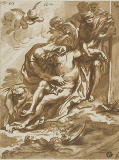 Descent from the Cross, n.d. Creator: Domenico Piola I.