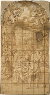 Adoration of the Christ Child, 1580/1600. Creator: Filippo Bellini.