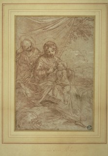 Rest on the Flight into Egypt, n.d. Creator: Flaminio Torre.