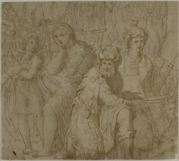 Part of The Truimph and Exploits of Furius Camillus, n.d. Creator: Francesco Salviati.