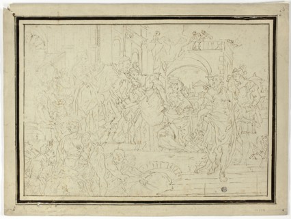 Ruler Receiving Lady, n.d. Creator: Francesco Solimena.