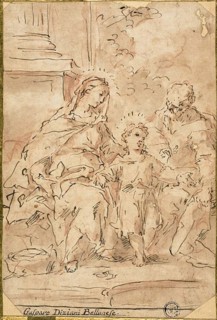 Holy Family, n.d. Creator: Gaspare Diziani.
