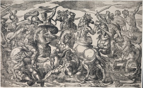 Battle of the Lapiths and Centaurs, c.1600. Creator: Geronima Cagnaccia Parasole.