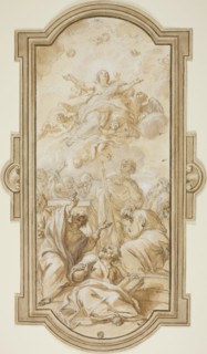 Assumption of the Virgin, n.d. Creators: Giacinto Calandrucci, Virgin Mary.
