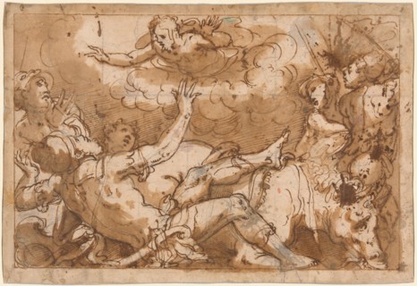 The Conversion of Saint Paul, 1554. Creator: Giorgio Vasari.