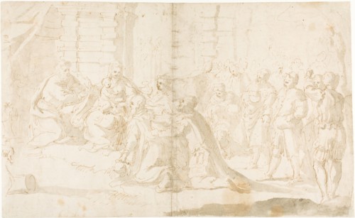 The Adoration of the Magi, n.d. Creator: Giulio Benso.