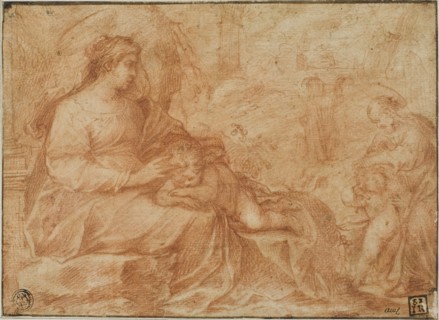 Rest on the Flight Into Egypt, n.d. Creator: Giulio Cesare Procaccini.