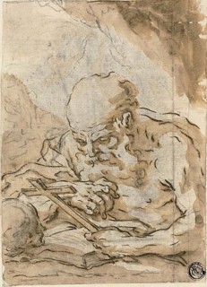 Saint Jerome, n.d. Creator: Giuseppe Maria Crespi.