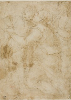Three Youths in Prayer, n.d. Creators: Guglielmo Caccia, Orazio Samacchini, Dionisio Calvaert, Jacopo Bassano il vecchio.
