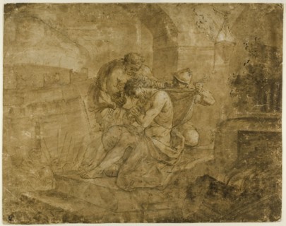 Christ Stripped of His Garments, n.d. Creators: Lorenzo Garbieri, Jesus Christ.