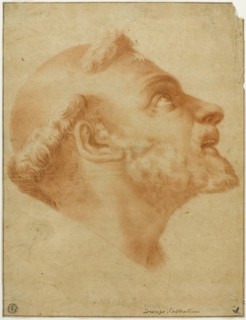 Upturned Head of Saint Dominic, n.d. Creator: Lorenzo Sabatini.
