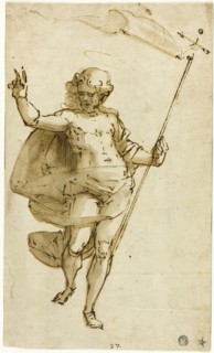 Resurrected Christ, c.1559. Creator: Luca Cambiaso.