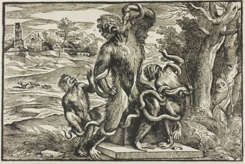 Laöcoon, 1540/45. Creator: Nicolo Boldrini.