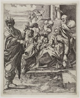 Adoration of the Magi, n.d. Creator: Sisto Badalocchio.