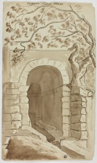 Effluent of Lake Albano, n.d. Creator: Unknown.