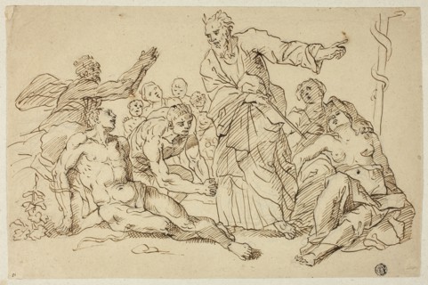 Moses and the Brazen Serpent, n.d. Creator: Unknown.
