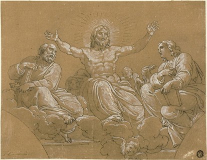 Christ in Glory with Saints, n.d. Creator: Vincenzo Camuccini.
