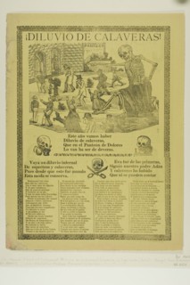 Flood of Calaveras!, n.d. Creator: Manuel Manilla.
