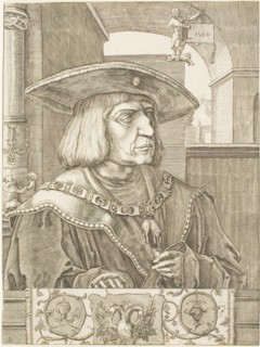 Emperor Maximilian I, 1520. Creator: Jan Muller.