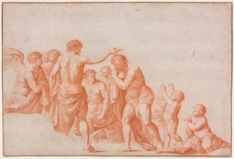 The Baptism of Christ, 1641/67. Creator: Cornelis van Poelenburgh.