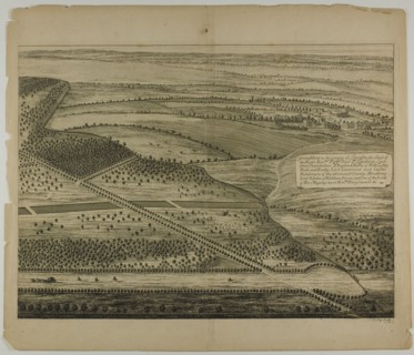 Grimthorp in the County of Lincoln, plate 23 from Britannia Illustrata, published 1707. Creator: Johannes Kip.