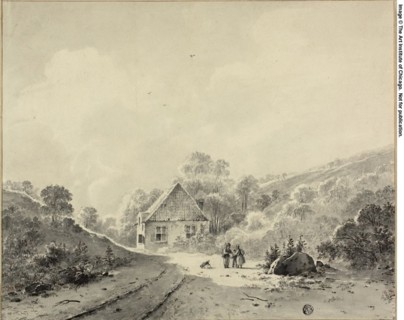 Outside of Haarlem, 1833. Creator: Jan Pieter Waterloo.
