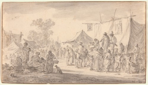 Country Fair, 1653. Creator: Jan van Goyen.